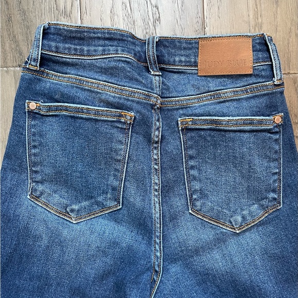 Judy Blue High Waisted Slim Straight Leg Jeans size 26 - Picture 5 of 7